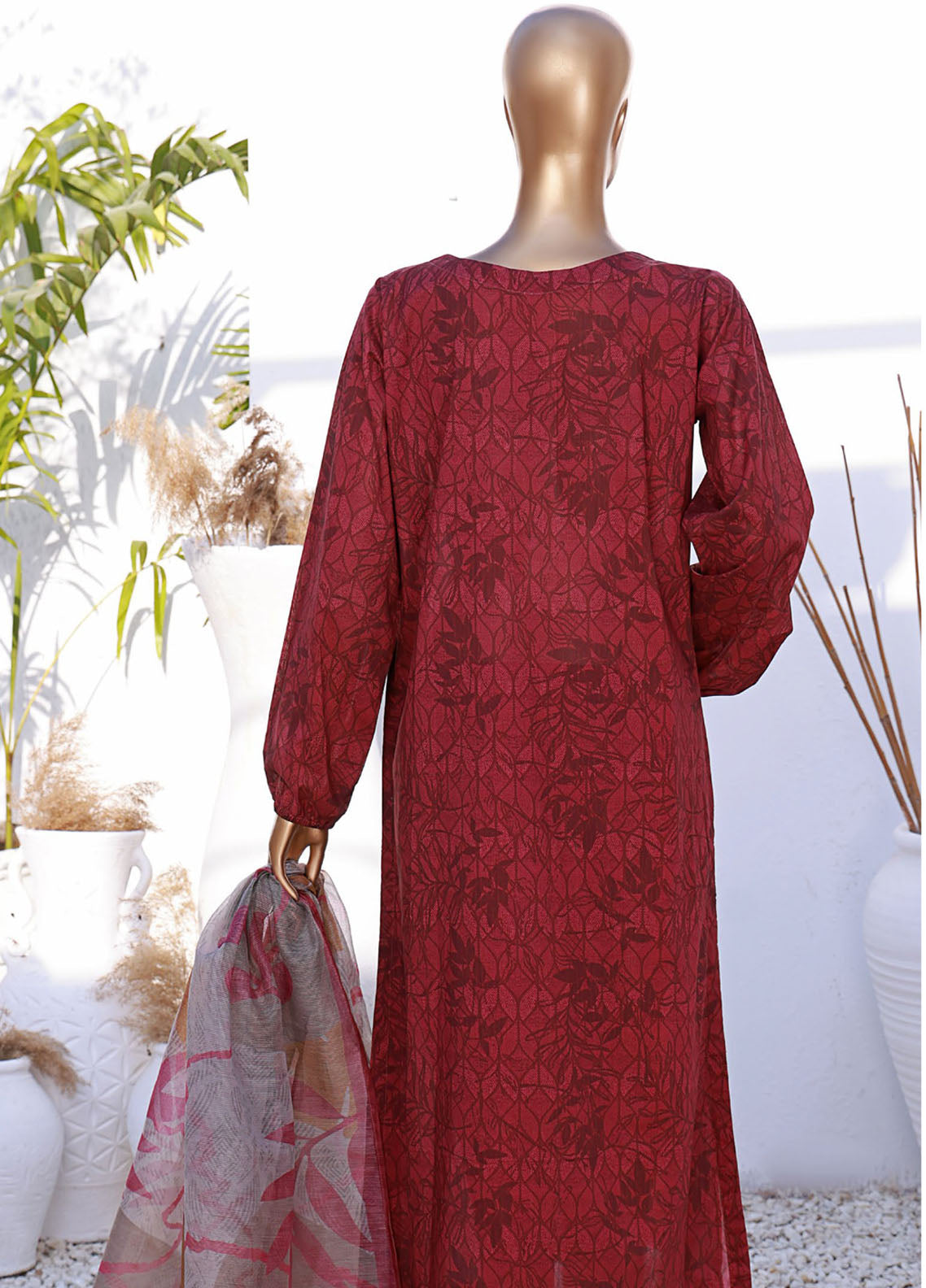 Organic Co-Ords By HZ Printed Lawn 3 Piece Unstitched Suit HZ24OCOL D-508 Organic Co-Ords By HZ Printed Lawn 3 Piece Unstitched Suit HZ24OCOL D-508