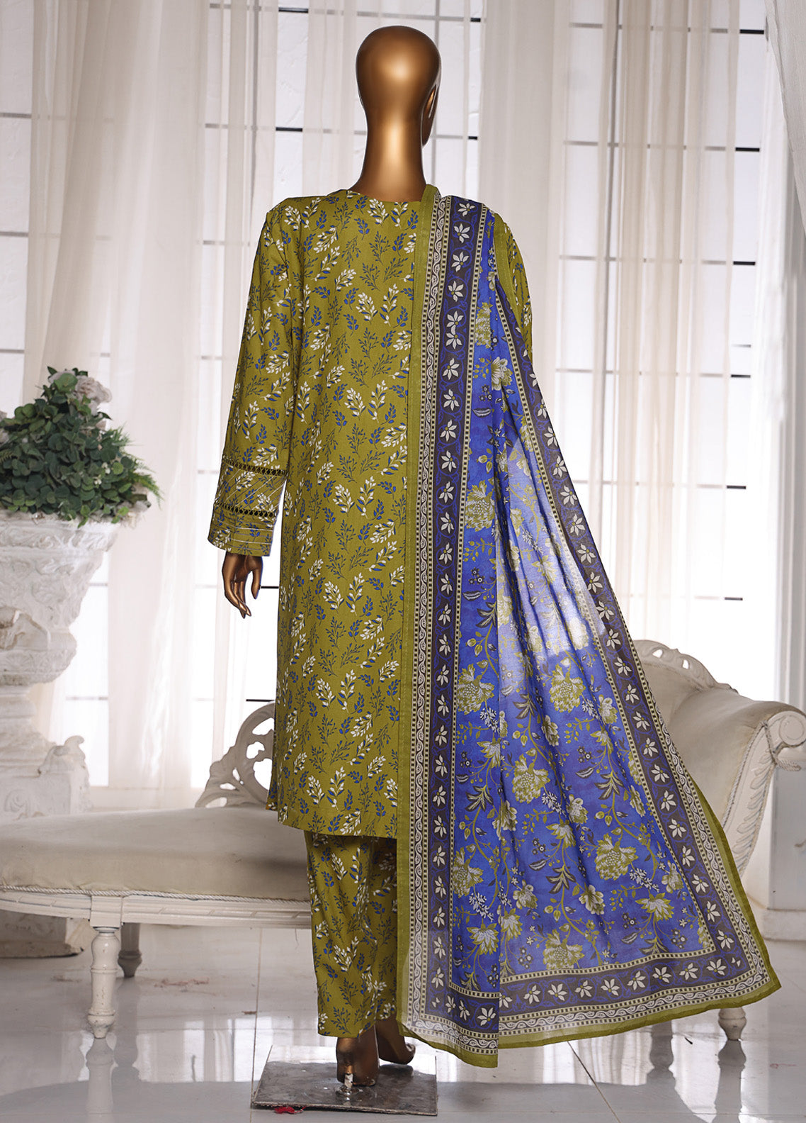 Organic Co-Ords By HZ Textile Printed Lawn 3 Piece Unstitched Suit HZ25O OC-03 Organic Co-Ords By HZ Textile Printed Lawn 3 Piece Unstitched Suit HZ25O OC-03