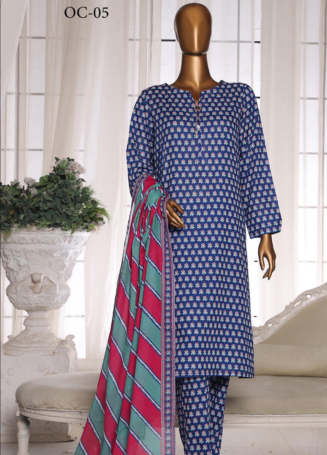 Organic Co-Ords By HZ Textile Printed Lawn 3 Piece Unstitched Suit HZ25O OC-05 Organic Co-Ords By HZ Textile Printed Lawn 3 Piece Unstitched Suit HZ25O OC-05