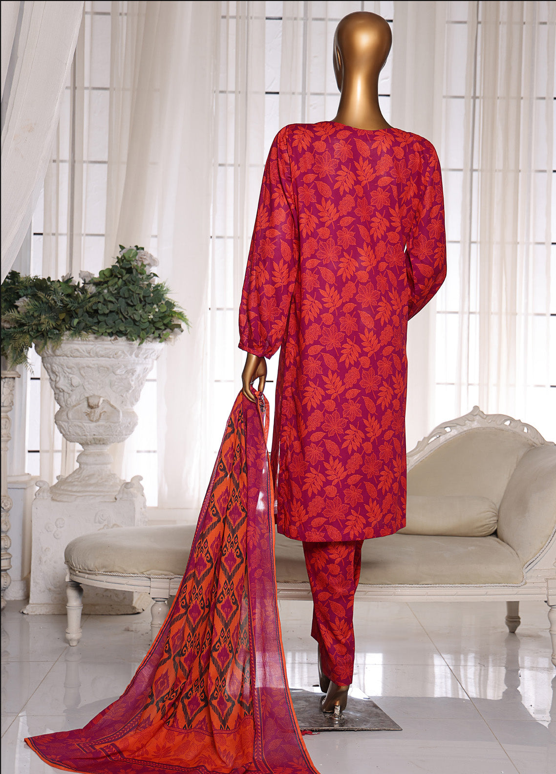 Organic Co-Ords By HZ Textile Printed Lawn 3 Piece Unstitched Suit HZ25O OC-10 Organic Co-Ords By HZ Textile Printed Lawn 3 Piece Unstitched Suit HZ25O OC-10