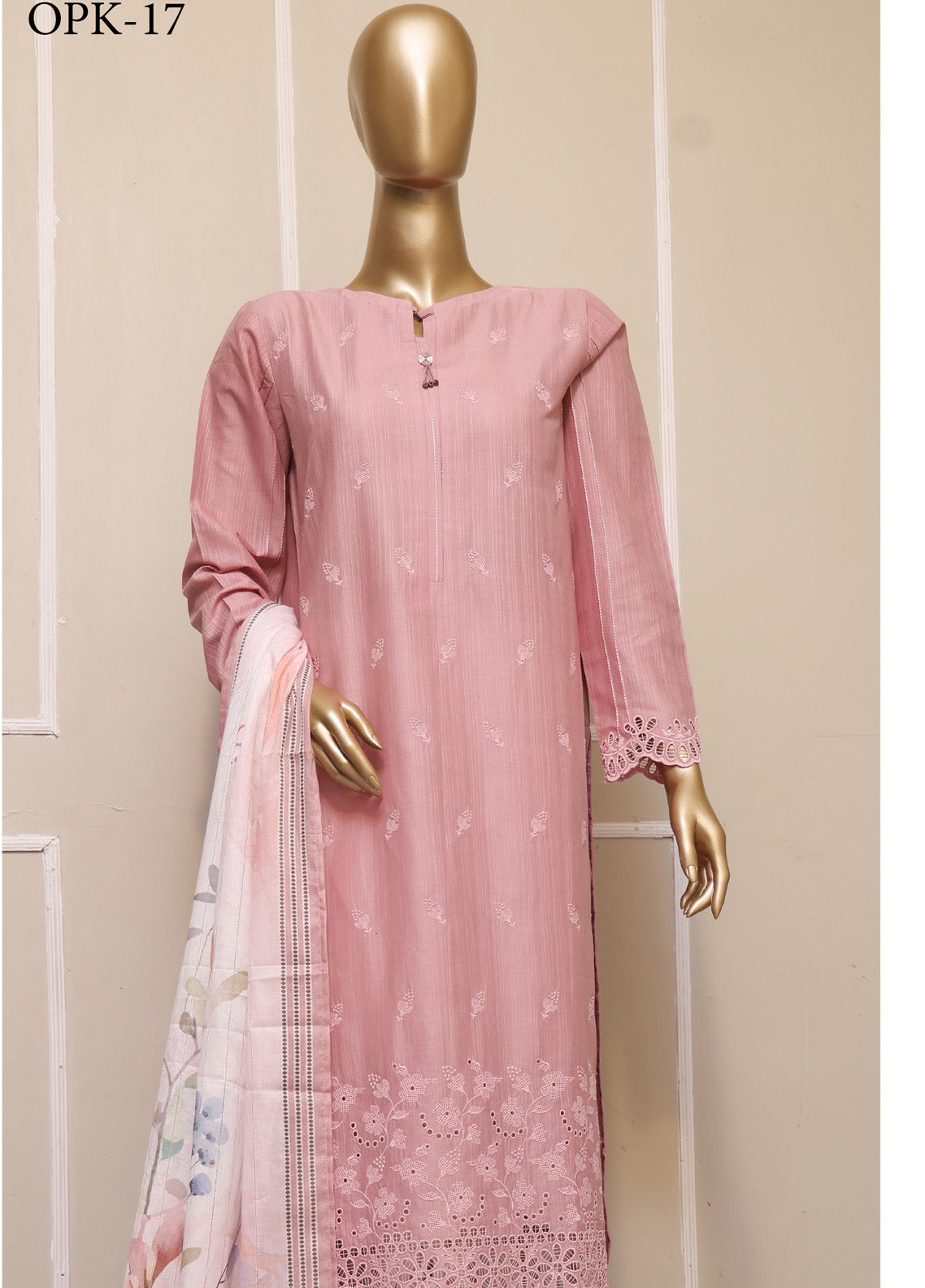 Oriental By HZ Textile Embroidered Lawn 3 Piece Unstitched Suit HZ25O OPK-17 Oriental By HZ Textile Embroidered Lawn 3 Piece Unstitched Suit HZ25O OPK-17