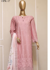 Oriental By HZ Textile Embroidered Lawn 3 Piece Unstitched Suit HZ25O OPK-17