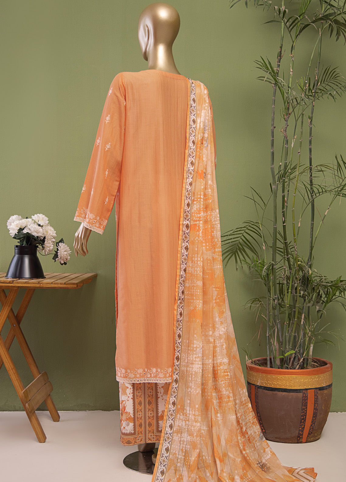 Oriental By HZ Textile Embroidered Lawn 3 Piece Unstitched Suit HZ25O OPK-18 Oriental By HZ Textile Embroidered Lawn 3 Piece Unstitched Suit HZ25O OPK-18