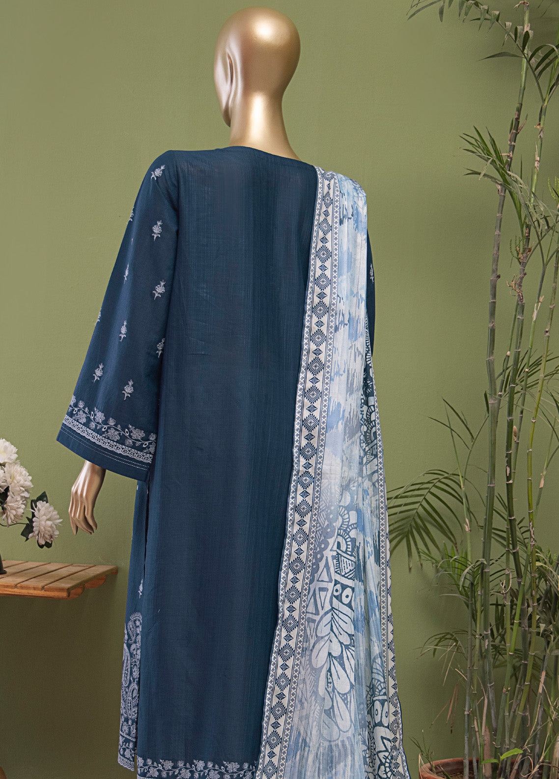 Oriental By HZ Textile Embroidered Lawn 3 Piece Unstitched Suit HZ25O OPK-20 Oriental By HZ Textile Embroidered Lawn 3 Piece Unstitched Suit HZ25O OPK-20