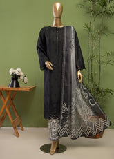 Oriental By HZ Textile Embroidered Lawn 3 Piece Unstitched Suit HZ25O OPK-22