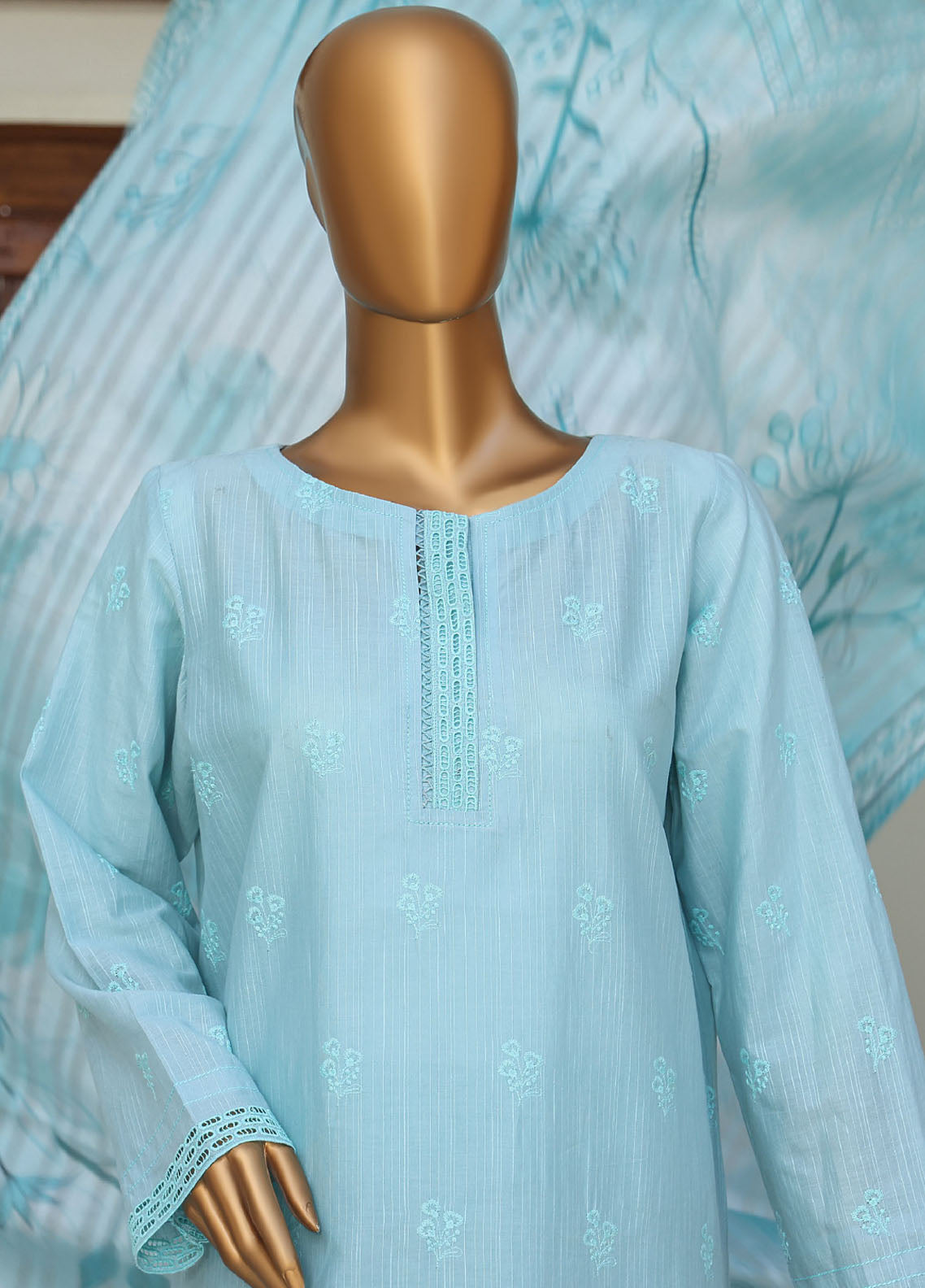 Oriental By HZ Textiles Embroidered Printkari Slub Cambric 3 Piece Unstitched Suit HZ25OPESC D-OPS-03 Oriental By HZ Textiles Embroidered Printkari Slub Cambric 3 Piece Unstitched Suit HZ25OPESC D-OPS-03