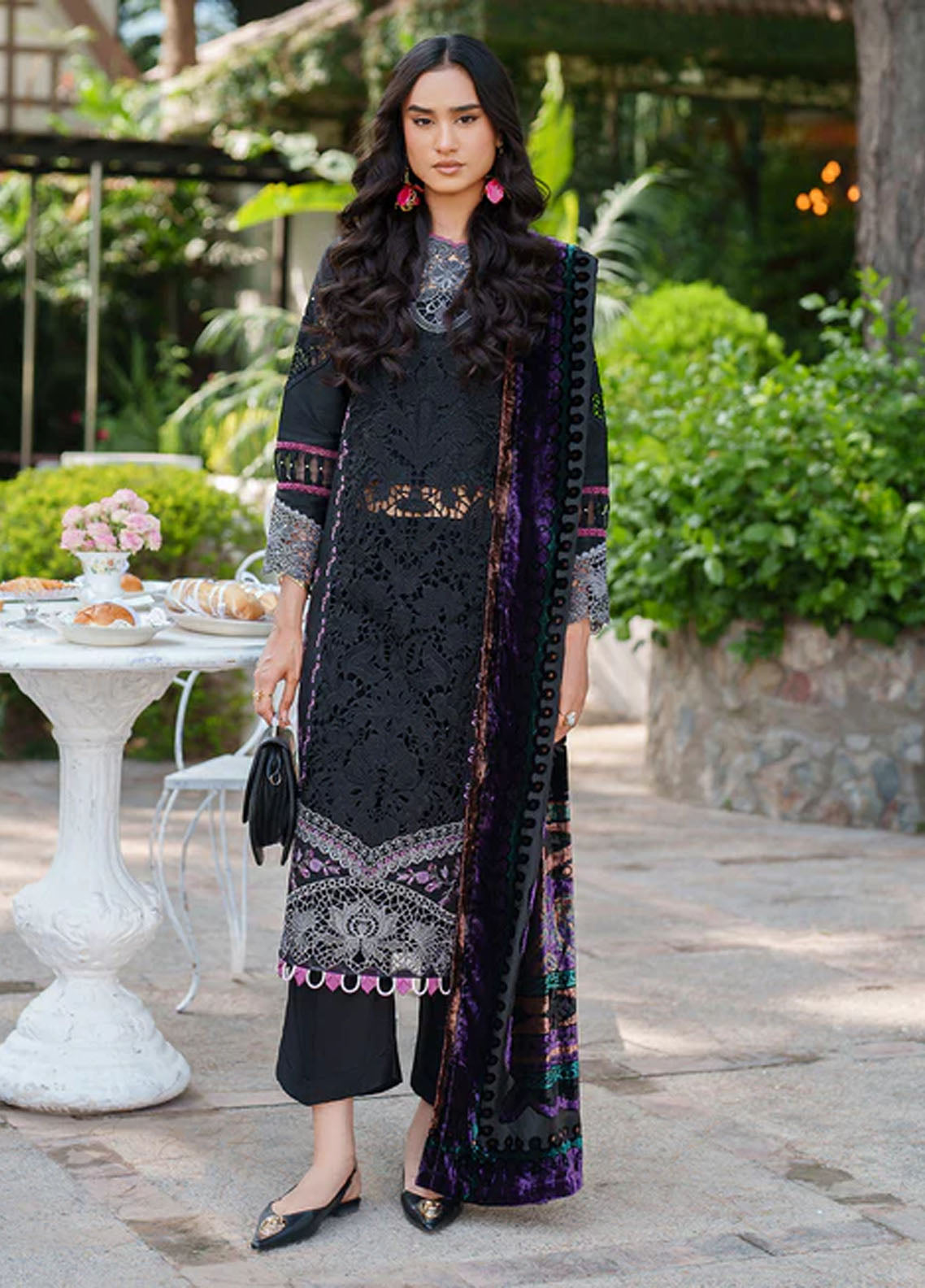 Panache By Parishay Embroidered Corduroy 3 Piece Unstitched Suit PR25PVPS D-PNE-01 Panache By Parishay Embroidered Corduroy 3 Piece Unstitched Suit PR25PVPS D-PNE-01