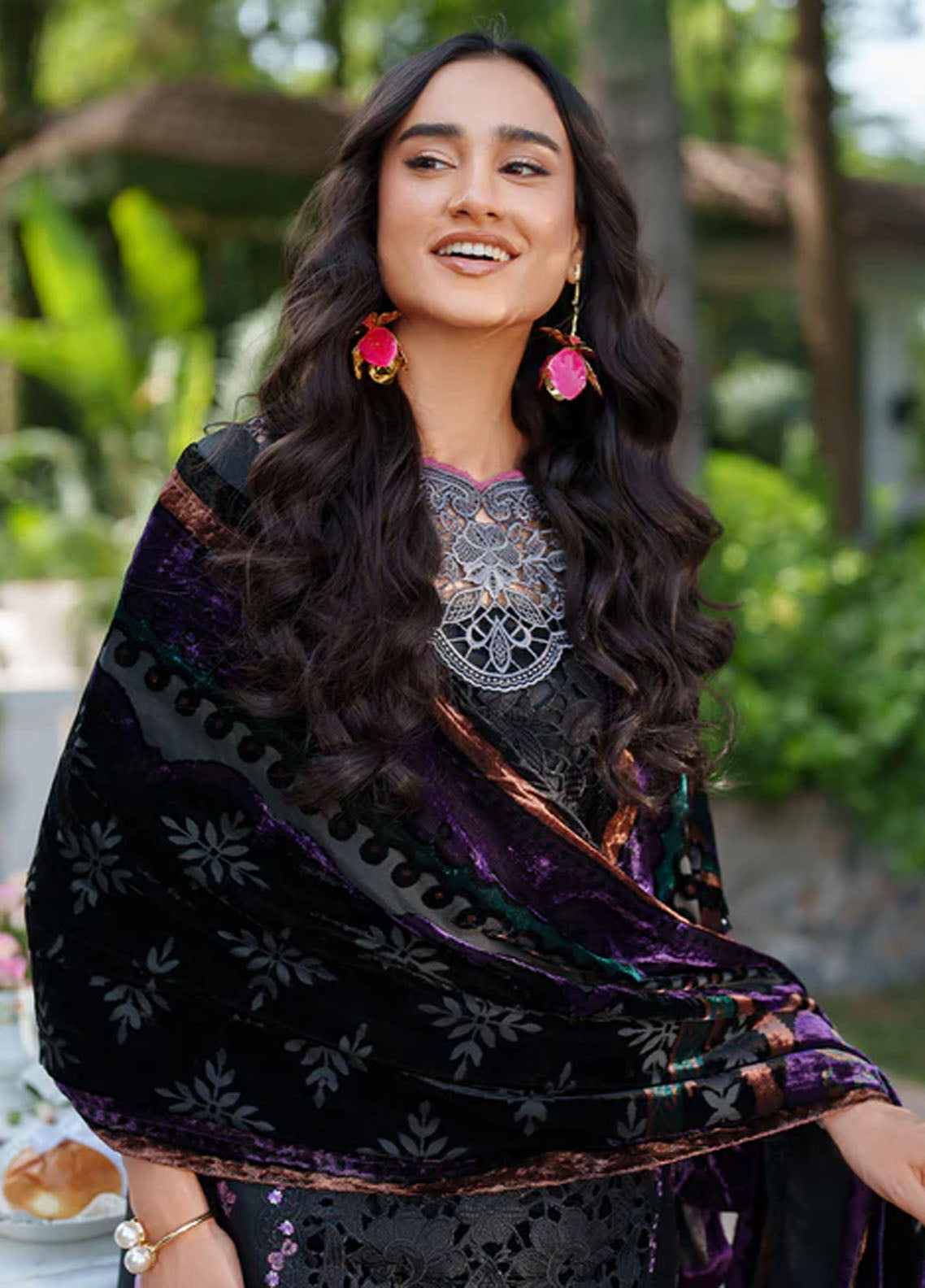 Panache By Parishay Embroidered Corduroy 3 Piece Unstitched Suit PR25PVPS D-PNE-01 Panache By Parishay Embroidered Corduroy 3 Piece Unstitched Suit PR25PVPS D-PNE-01