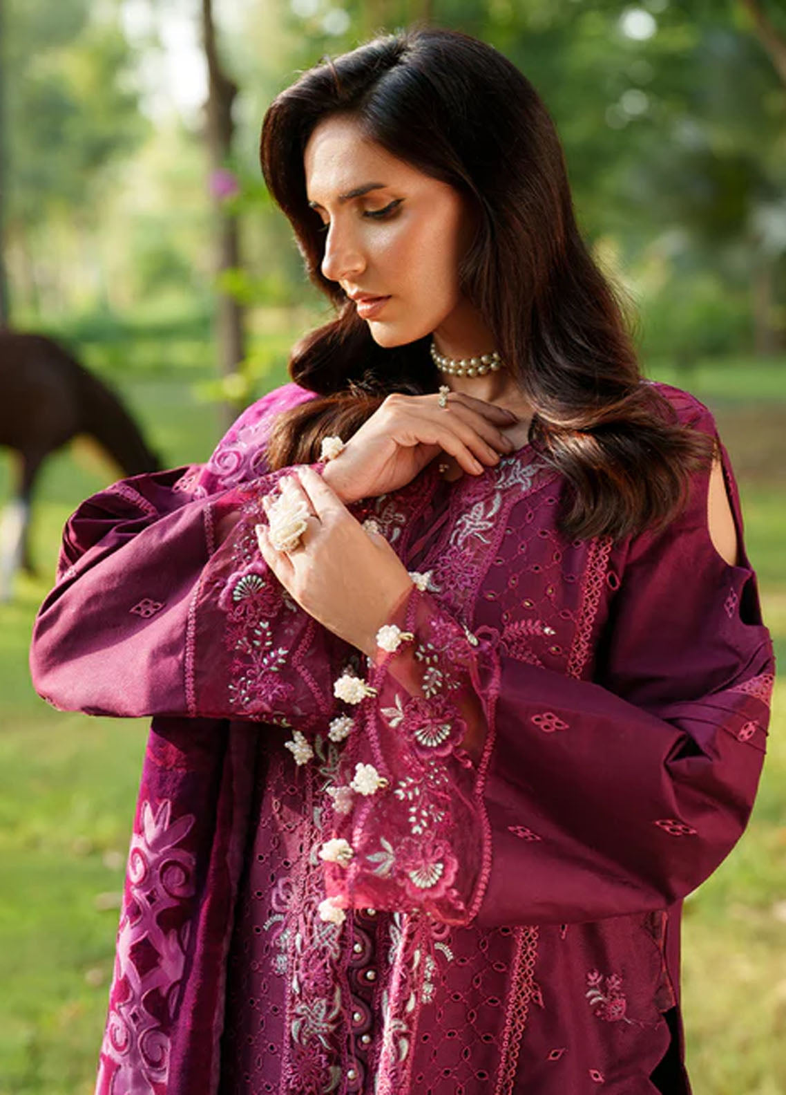 Panache By Parishay Embroidered Corduroy 3 Piece Unstitched Suit PR25PVPS D-PNE-04 Panache By Parishay Embroidered Corduroy 3 Piece Unstitched Suit PR25PVPS D-PNE-04