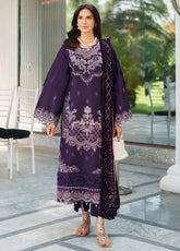 Panache By Parishay Embroidered Corduroy 3 Piece Unstitched Suit PR25PVPS D-PNE-06