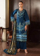 Panache By Parishay Embroidered Corduroy 3 Piece Unstitched Suit PR25PVPS D-PNE-12