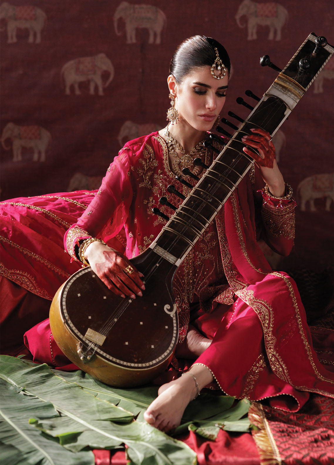 Panache By Saad Shaikh X Meera Embroidered Chiffon 3 Piece Unstitched Suit SSK25PLC D-01 Panache By Saad Shaikh X Meera Embroidered Chiffon 3 Piece Unstitched Suit SSK25PLC D-01