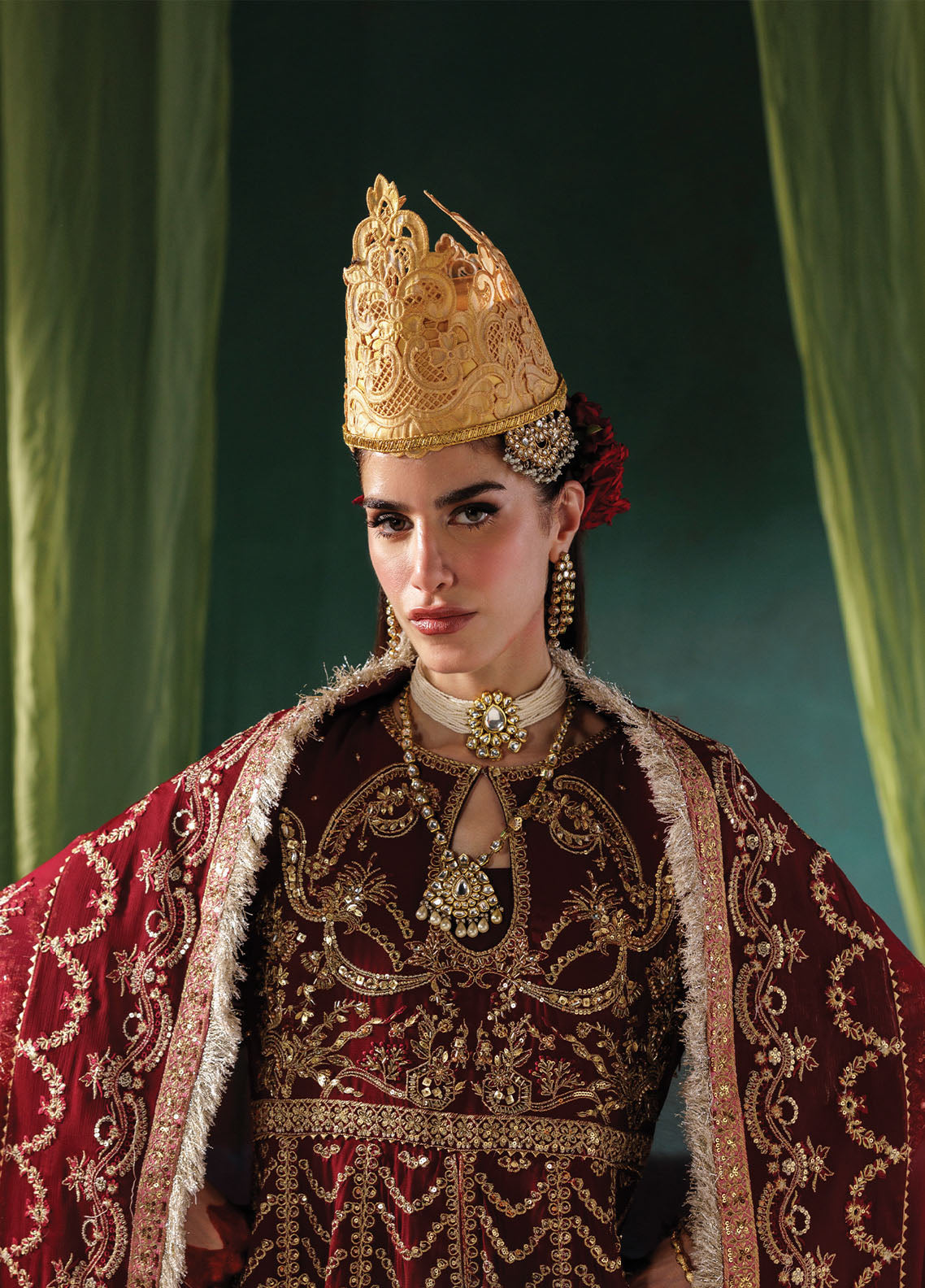Panache By Saad Shaikh X Meera Embroidered Chiffon 3 Piece Unstitched Suit SSK25PLC D-02 Panache By Saad Shaikh X Meera Embroidered Chiffon 3 Piece Unstitched Suit SSK25PLC D-02