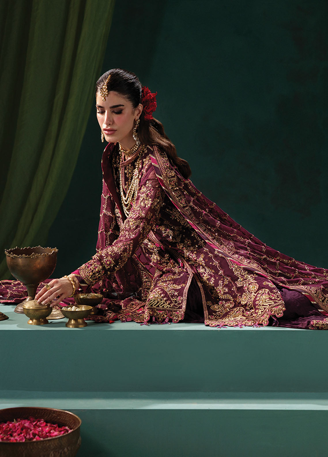 Panache By Saad Shaikh X Meera Embroidered Chiffon 3 Piece Unstitched Suit SSK25PLC D-06 Panache By Saad Shaikh X Meera Embroidered Chiffon 3 Piece Unstitched Suit SSK25PLC D-06