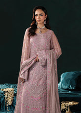 Panache By Saad Shaikh X Meera Embroidered Chiffon 3 Piece Unstitched Suit SSK25PLC D-07