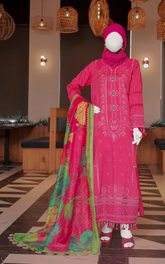 Panjnad By J. Essential Chikankari 3 Piece Unstitched Suit J24PE PJ-ESSU-240713