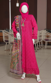 Panjnad By J. Essential Chikankari 3 Piece Unstitched Suit J24PE PJ-ESSU-240714