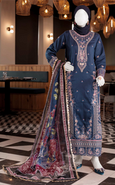 Panjnad By J. Essential Chikankari 3 Piece Unstitched Suit J24PE PJ-ESSU-240720