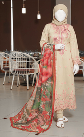 Panjnad By J. Essential Chikankari 3 Piece Unstitched Suit J24PE PJ-ESSU-240723