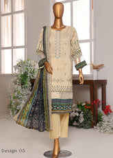 Pareesa By Schick Digital Printed Viscose 3 Piece Unstitched Suit SDH25P DPV-04