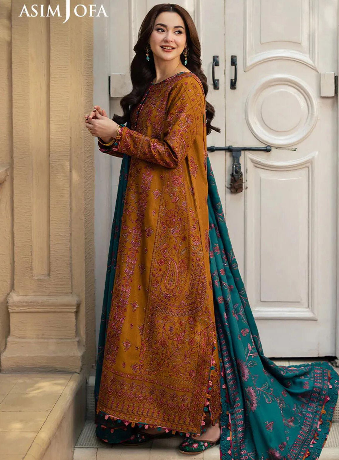 Pashmina By Asim Jofa Embroidered Self Twill 3 Piece Unstitched Suit AJ24PW AJKI-04 Pashmina By Asim Jofa Embroidered Self Twill 3 Piece Unstitched Suit AJ24PW AJKI-04