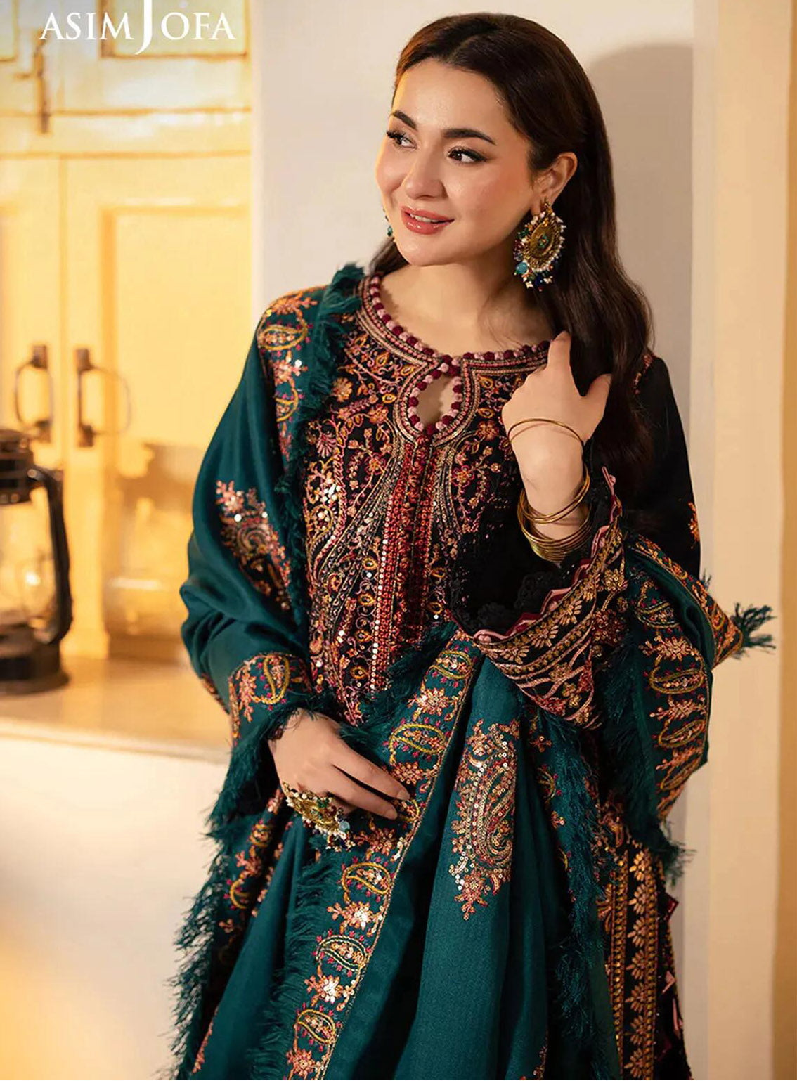 Pashmina By Asim Jofa Embroidered Self Twill 3 Piece Unstitched Suit AJ24PW AJKI-06 Pashmina By Asim Jofa Embroidered Self Twill 3 Piece Unstitched Suit AJ24PW AJKI-06