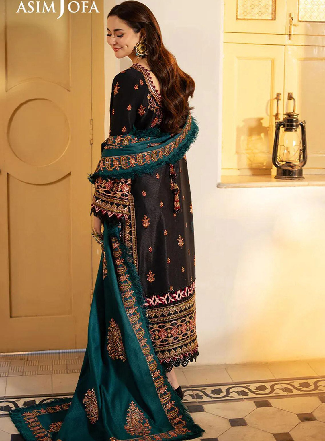 Pashmina By Asim Jofa Embroidered Self Twill 3 Piece Unstitched Suit AJ24PW AJKI-06 Pashmina By Asim Jofa Embroidered Self Twill 3 Piece Unstitched Suit AJ24PW AJKI-06