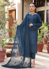 Patterns By Schick Embroidered Lawn 3 Piece Unstitched Suit SDH26PBC D-05