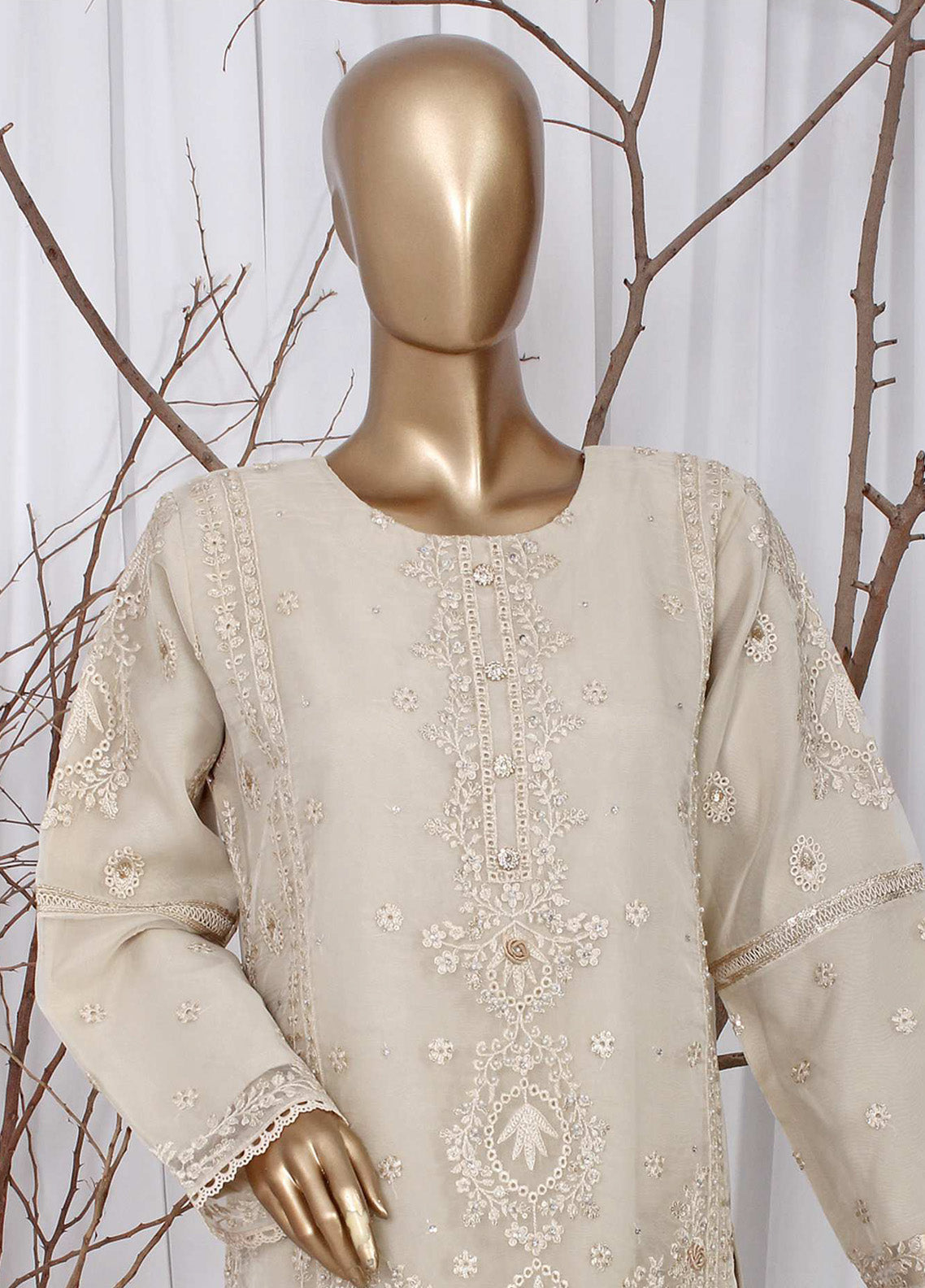 Pearl Series Embroidered Chiffon 3 Piece Stitched Suit RNPC25PSLE D-137-1 (SK) Pearl Series Embroidered Chiffon 3 Piece Stitched Suit RNPC25PSLE D-137-1 (SK)