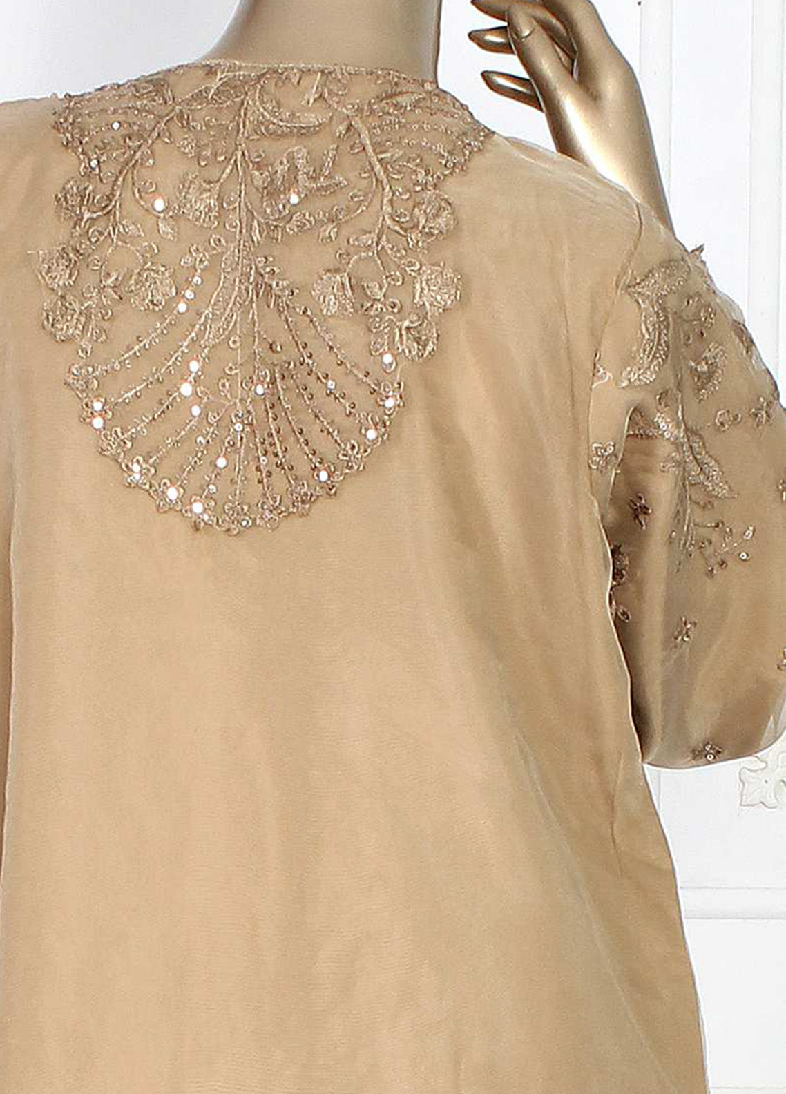 Pearl Series Embroidered Chiffon 3 Piece Stitched Suit RNPC25PSLE D-143-1 (BR) Pearl Series Embroidered Chiffon 3 Piece Stitched Suit RNPC25PSLE D-143-1 (BR)