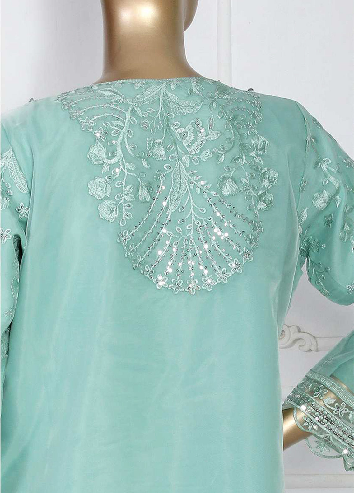Pearl Series Embroidered Chiffon 3 Piece Stitched Suit RNPC25PSLE D-143-1 (MG) Pearl Series Embroidered Chiffon 3 Piece Stitched Suit RNPC25PSLE D-143-1 (MG)