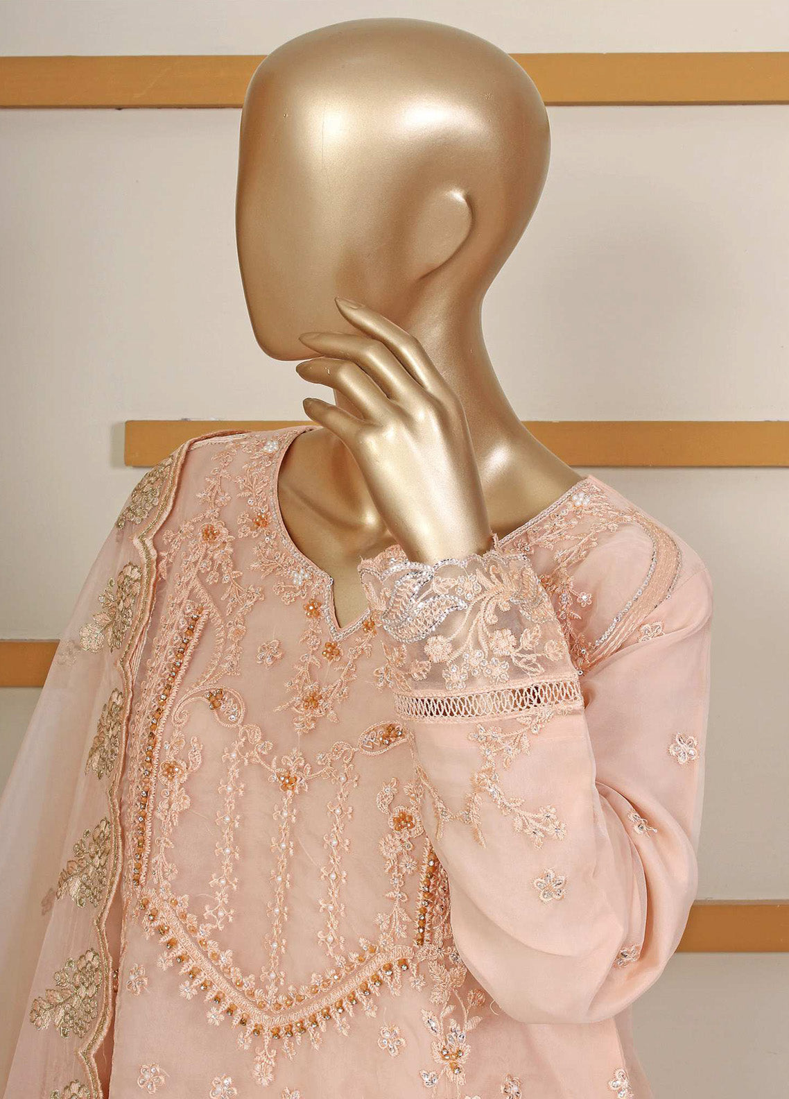 Pearl Series Embroidered Chiffon 3 Piece Stitched Suit RNPC25PSLE D-145-1 (PH) Pearl Series Embroidered Chiffon 3 Piece Stitched Suit RNPC25PSLE D-145-1 (PH)