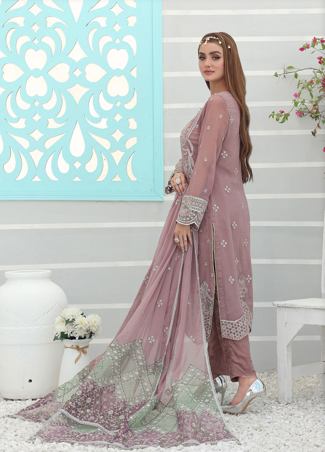 Pehchaan By Pakdaman Embroidered Chiffon 3 Piece Stitched Suit PDF24PFC D-1062 Pehchaan By Pakdaman Embroidered Chiffon 3 Piece Stitched Suit PDF24PFC D-1062