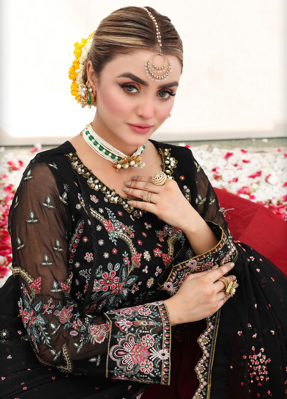 Pehchaan By Pakdaman Embroidered Chiffon 3 Piece Stitched Suit PDF24PFC D-1065 Pehchaan By Pakdaman Embroidered Chiffon 3 Piece Stitched Suit PDF24PFC D-1065