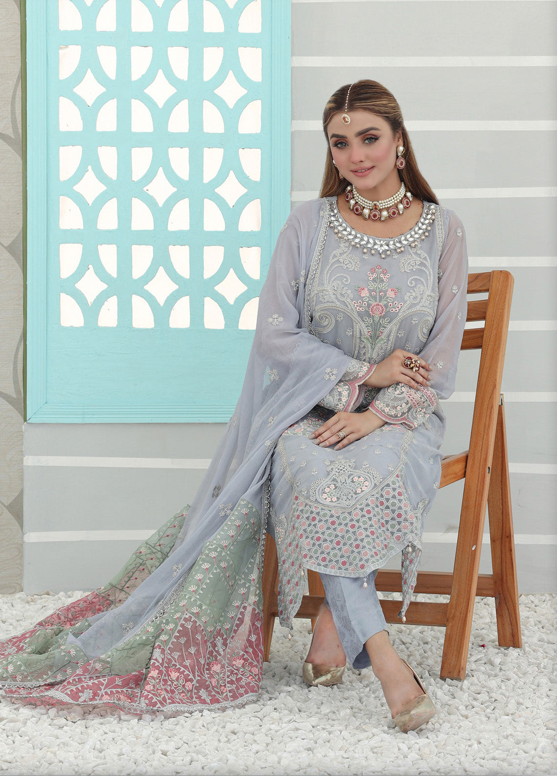 Pehchaan By Pakdaman Embroidered Chiffon 3 Piece Unstitched Suit PDF24PFC D-1059 Pehchaan By Pakdaman Embroidered Chiffon 3 Piece Unstitched Suit PDF24PFC D-1059