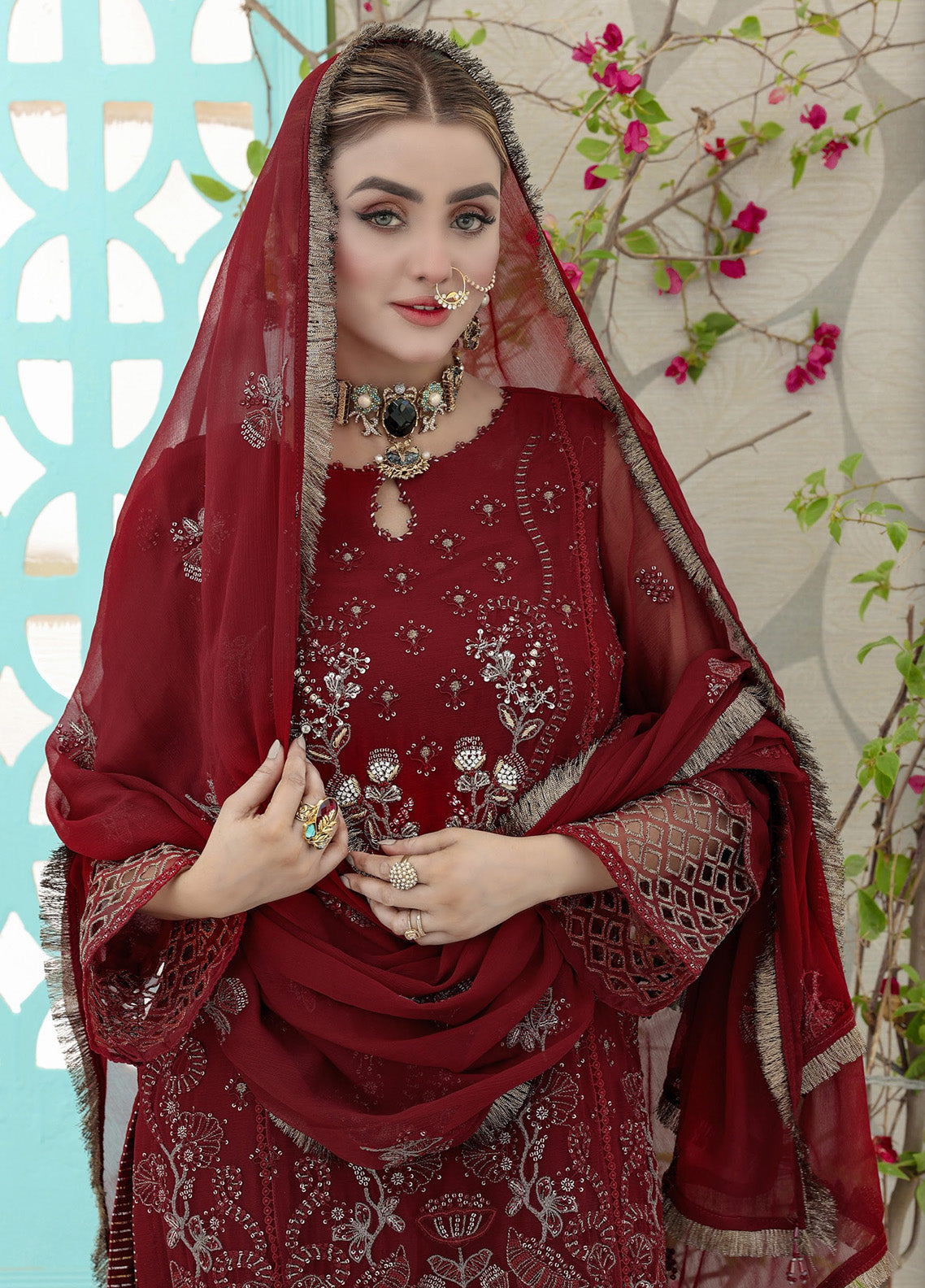 Pehchaan By Pakdaman Embroidered Chiffon 3 Piece Unstitched Suit PDF24PFC D-1064 Pehchaan By Pakdaman Embroidered Chiffon 3 Piece Unstitched Suit PDF24PFC D-1064