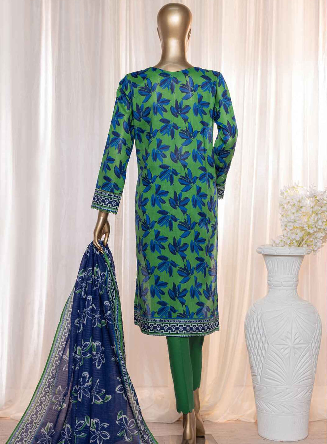 Platinum By HZ Textile Digital Printed Lawn 3 Piece Unstitched Suit HZ24P PPC-114 Platinum By HZ Textile Digital Printed Lawn 3 Piece Unstitched Suit HZ24P PPC-114