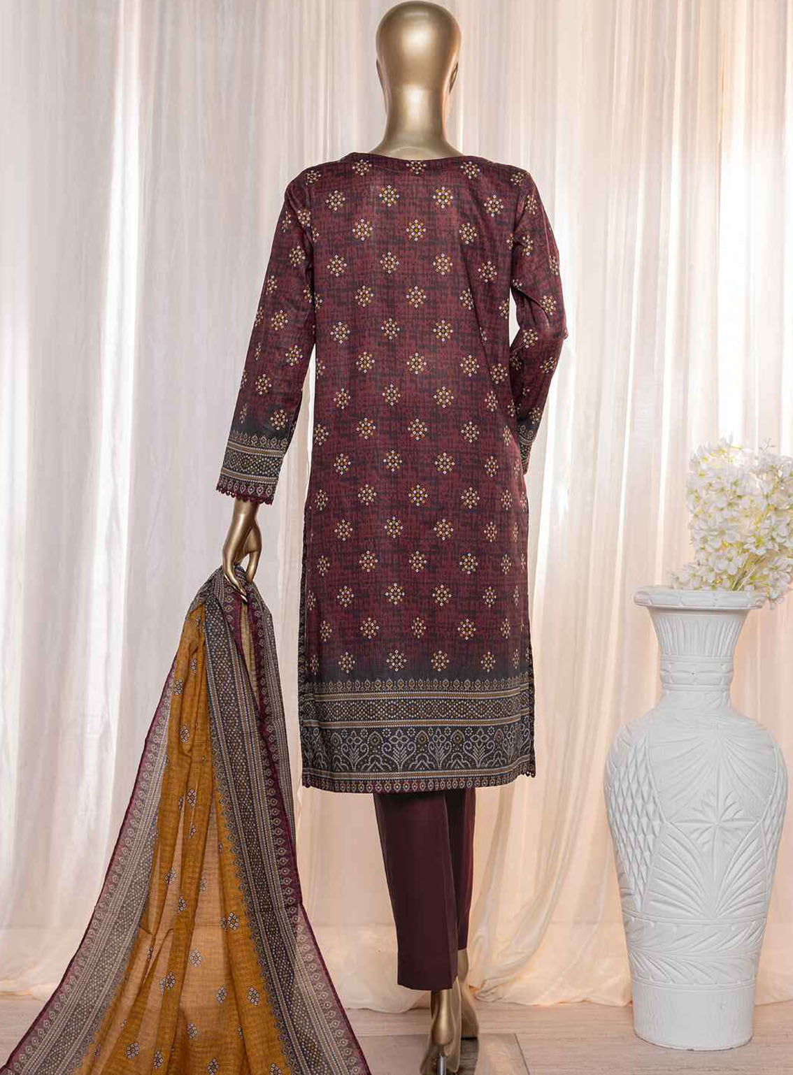 Platinum By HZ Textile Digital Printed Lawn 3 Piece Unstitched Suit HZ24P PPC-116 Platinum By HZ Textile Digital Printed Lawn 3 Piece Unstitched Suit HZ24P PPC-116