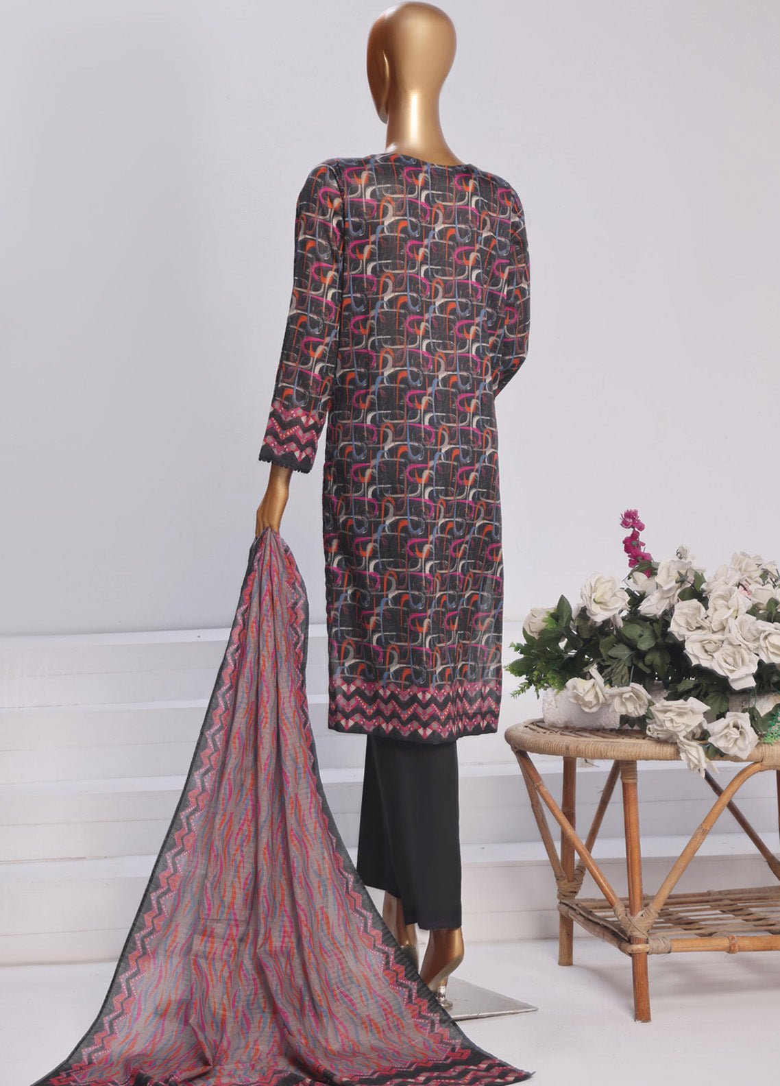 Platinum By HZ Textile Printed Lawn 3 Piece Unstitched Suit HZ25PDP PPC-170 Platinum By HZ Textile Printed Lawn 3 Piece Unstitched Suit HZ25PDP PPC-170