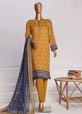 Platinum By HZ Textile Printed Lawn 3 Piece Unstitched Suit HZ25PDP PPC-171