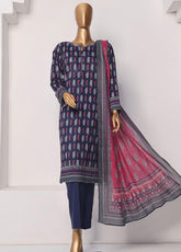 Platinum By HZ Textile Printed Lawn 3 Piece Unstitched Suit HZ25PDP PPC-172