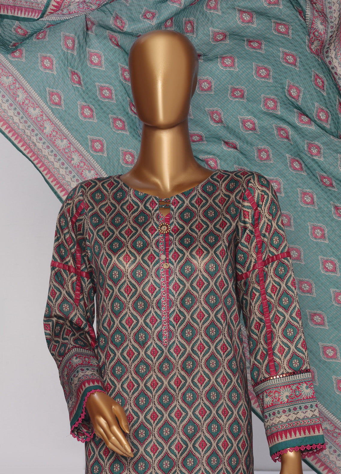 Platinum By HZ Textile Printed Lawn 3 Piece Unstitched Suit HZ25PDP PPC-176 Platinum By HZ Textile Printed Lawn 3 Piece Unstitched Suit HZ25PDP PPC-176