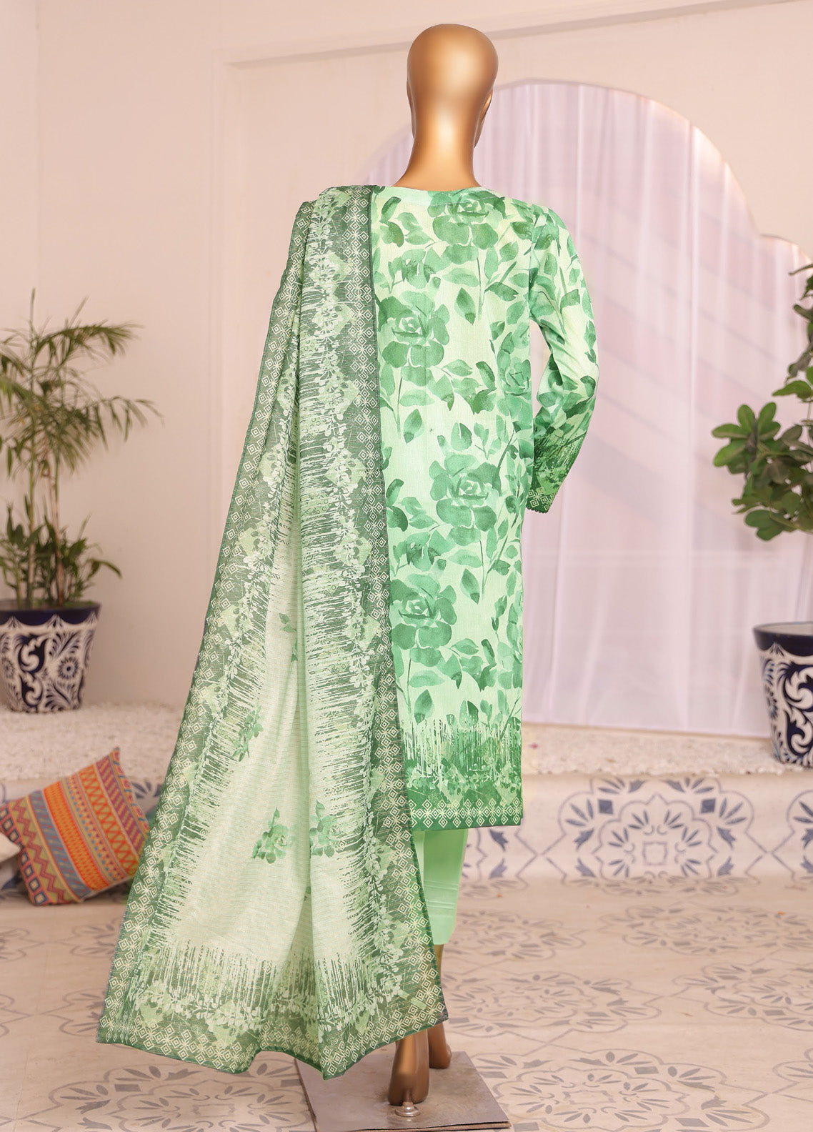 Platinum By HZ Textile Printed Lawn 3 Piece Unstitched Suit HZ25PDP PPC-194 Platinum By HZ Textile Printed Lawn 3 Piece Unstitched Suit HZ25PDP PPC-194