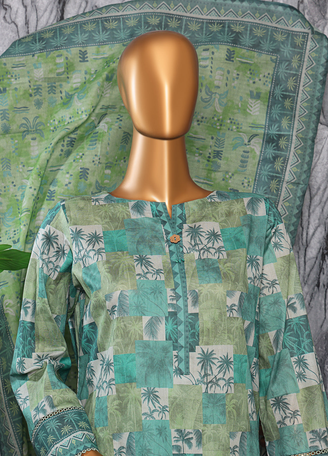 Platinum By HZ Textiles Digital Printed Lawn 3 Piece Unstitched Suit HZ25DPLV3 PPC-604 Platinum By HZ Textiles Digital Printed Lawn 3 Piece Unstitched Suit HZ25DPLV3 PPC-604