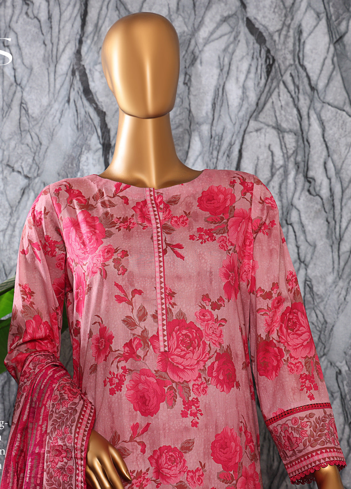 Platinum By HZ Textiles Digital Printed Lawn 3 Piece Unstitched Suit HZ25DPLV3 PPC-605 Platinum By HZ Textiles Digital Printed Lawn 3 Piece Unstitched Suit HZ25DPLV3 PPC-605