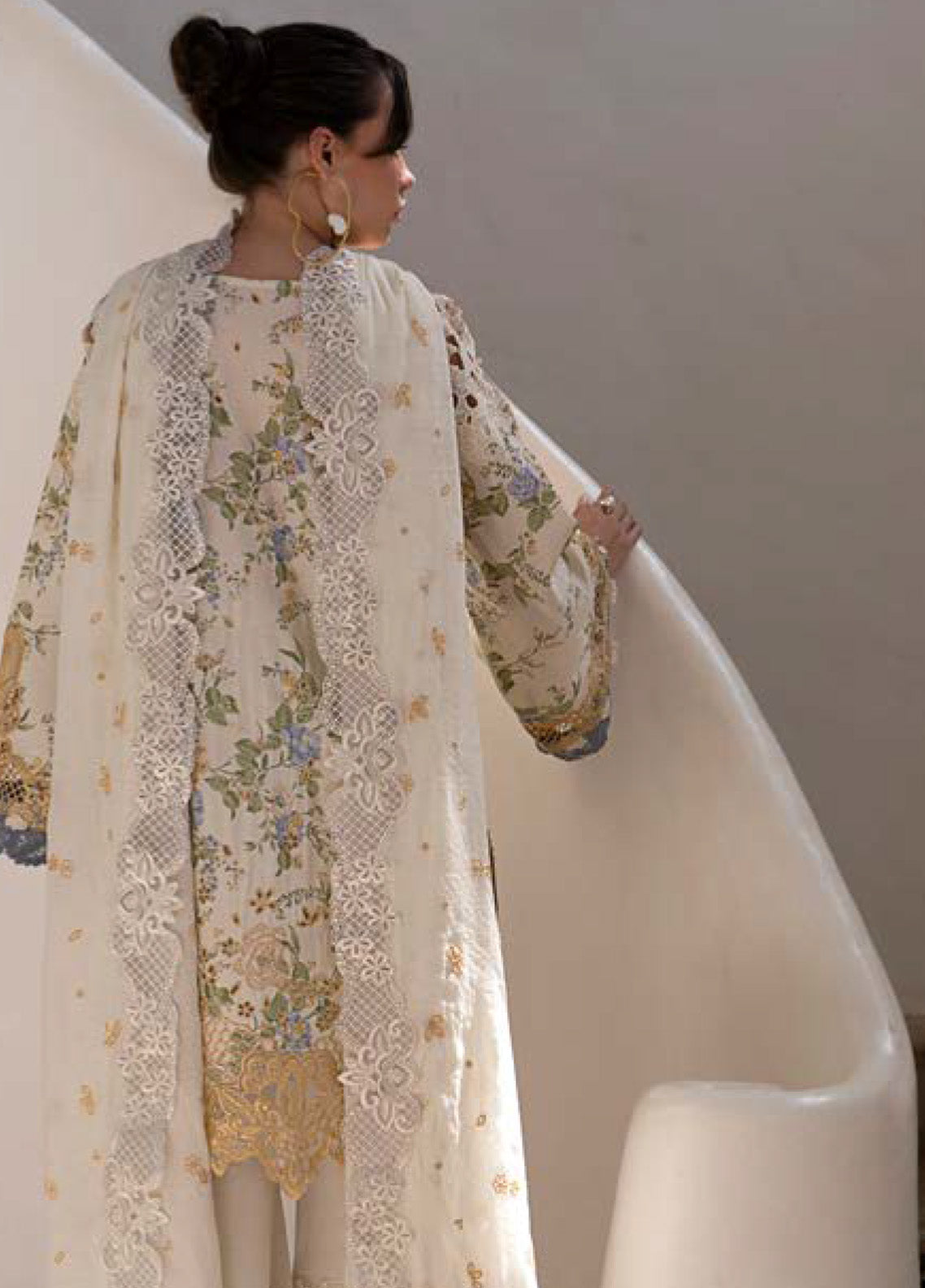 Printkari By AJR Couture Embroidered Lawn 3 Piece Unstitched Suit AJR25PL AJR-02-MAZE Printkari By AJR Couture Embroidered Lawn 3 Piece Unstitched Suit AJR25PL AJR-02-MAZE