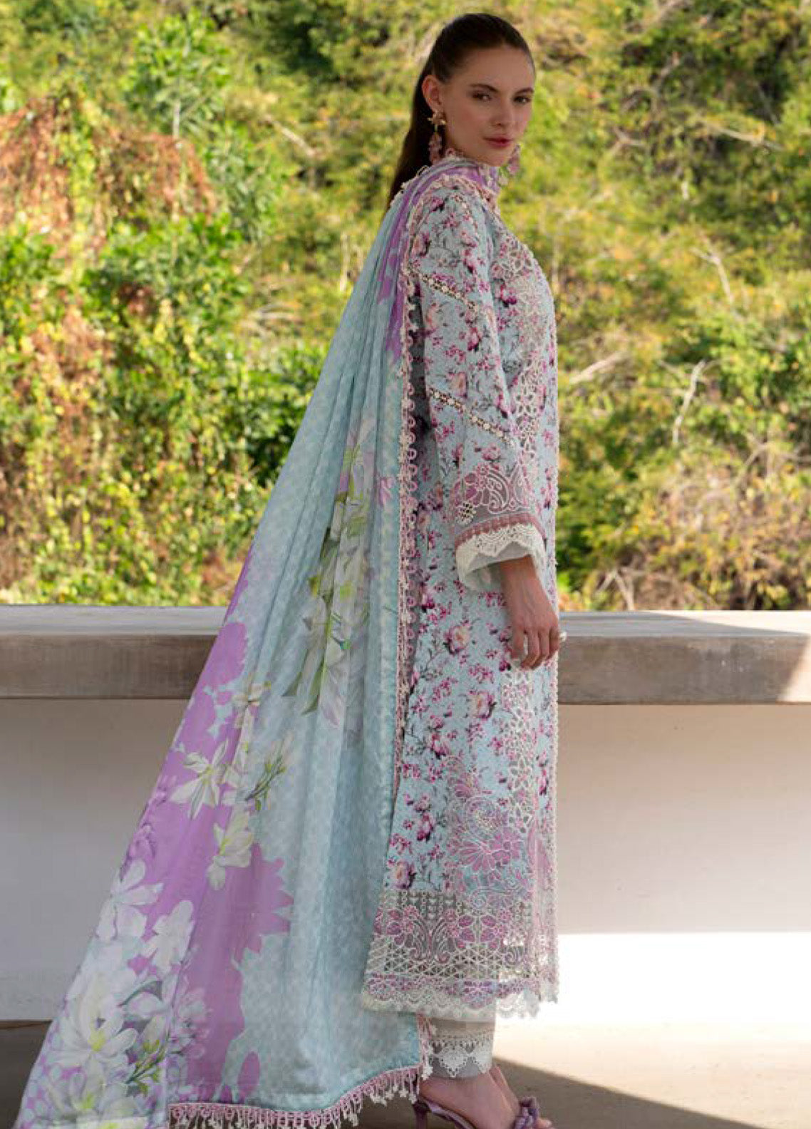 Printkari By AJR Couture Embroidered Lawn 3 Piece Unstitched Suit AJR25PL AJR-04-CHARLOTTE Printkari By AJR Couture Embroidered Lawn 3 Piece Unstitched Suit AJR25PL AJR-04-CHARLOTTE