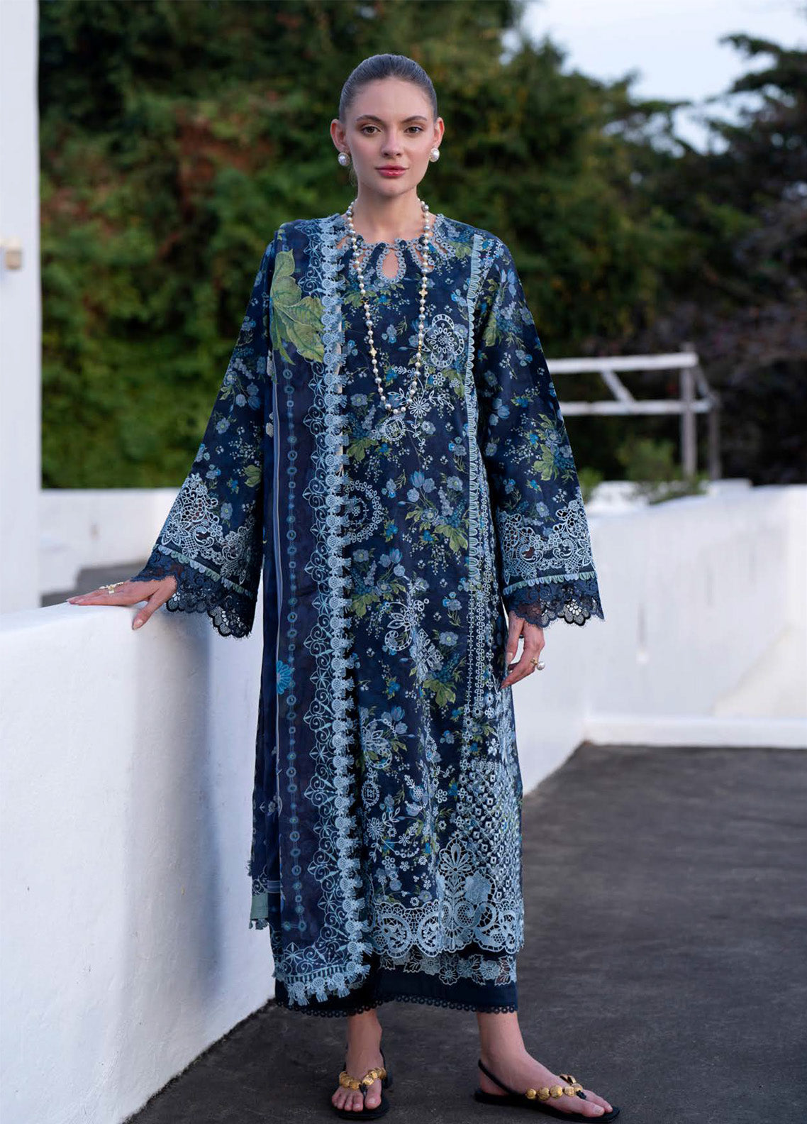 Printkari By AJR Couture Embroidered Lawn 3 Piece Unstitched Suit AJR25PL AJR-06-EDEN Printkari By AJR Couture Embroidered Lawn 3 Piece Unstitched Suit AJR25PL AJR-06-EDEN