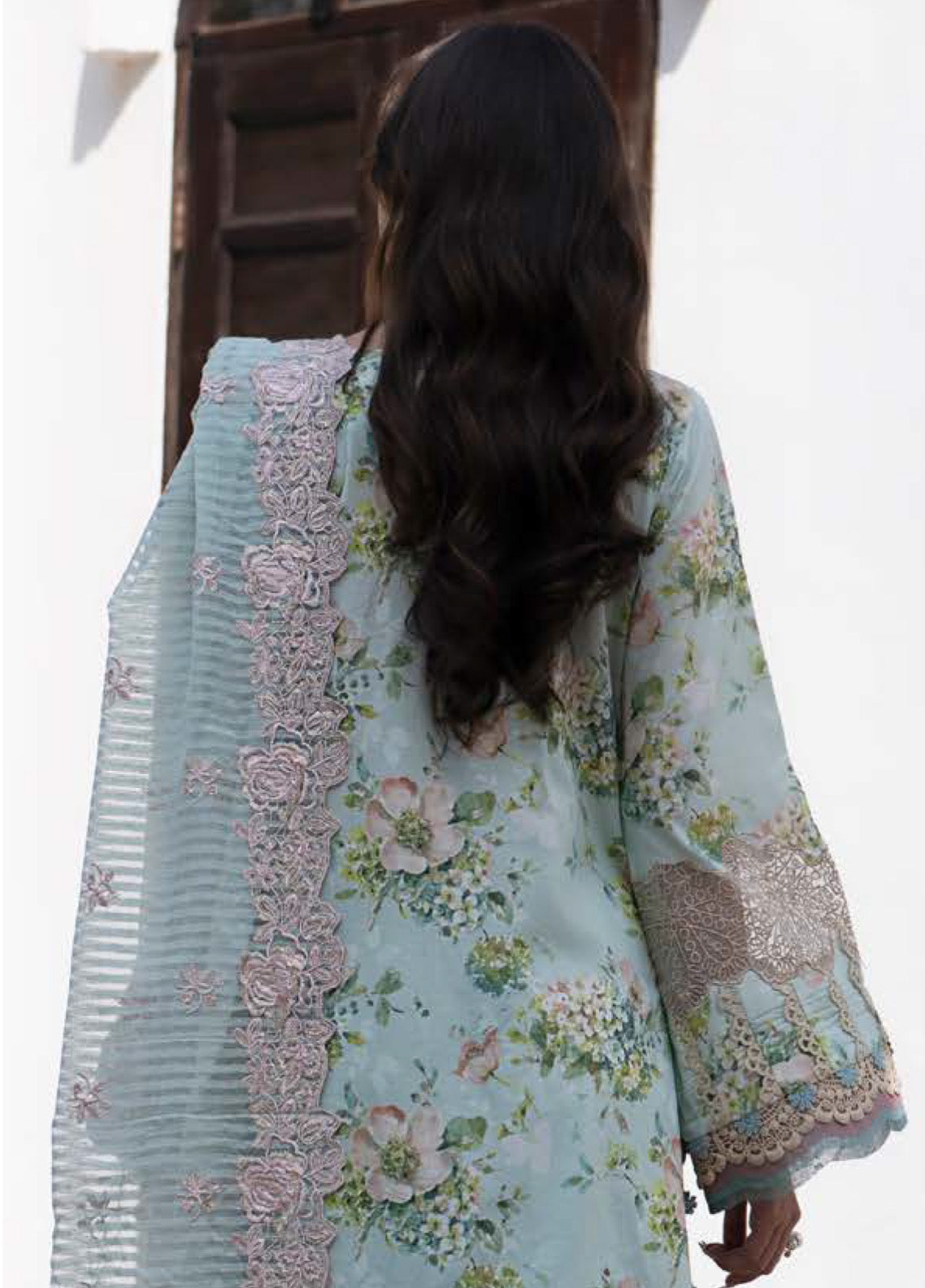 Printkari By AJR Couture Embroidered Lawn 3 Piece Unstitched Suit AJR25PL AJR-13-MYRTLE Printkari By AJR Couture Embroidered Lawn 3 Piece Unstitched Suit AJR25PL AJR-13-MYRTLE