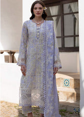 Printkari By AJR Couture Embroidered Lawn 3 Piece Unstitched Suit AJR25PL AJR-14-VISTA